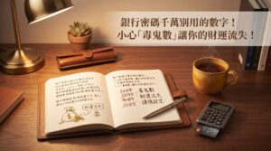 銀行密碼千萬別用的數字!小心「毒鬼數」讓你的財運流失!
